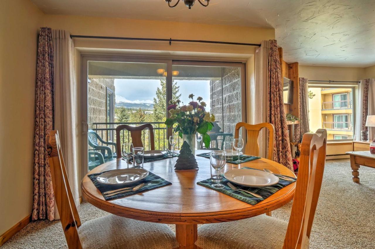 Cozy Ski-Inandski-Out Breckenridge Condo Mtn Views! Dış mekan fotoğraf