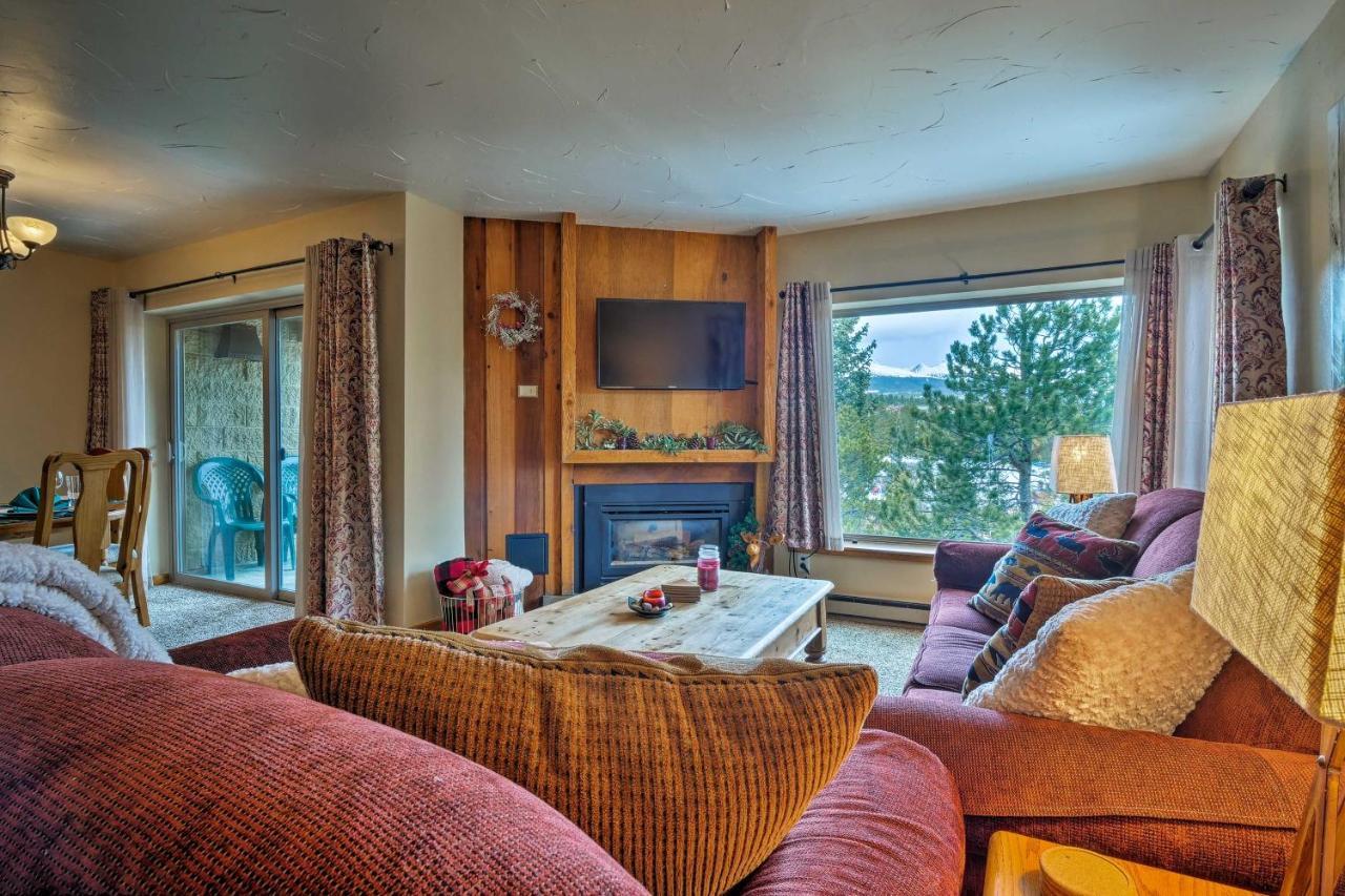 Cozy Ski-Inandski-Out Breckenridge Condo Mtn Views! Dış mekan fotoğraf